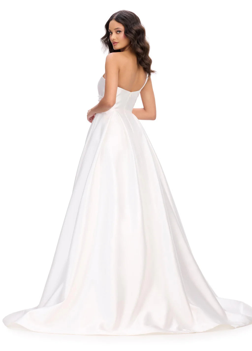 Indulge in pure luxury with our Ashley Lauren 11772 One Shoulder Ballgown Prom Dress. The sweetheart neckline and ruched bodice create a stunning silhouette, while the one-shoulder design adds a touch of drama. Perfect for a sophisticated evening event or special occasion. Elevate your style with this exclusive masterpiece.