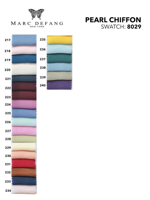 Elevate your formal attire with the Marc Defang 2013 Long Adult Chiffon Fly Away Cape Panels! Crafted with luxurious chiffon, these panels add graceful movement and a touch of elegance to any pageant or formal event. With expert design and quality materials, this accessory is a must-have for a polished and refined look.   Ladies ONE SIDE FITS ALL Individual piece 2 sides Fly Away capes Chiffon Material  Long length