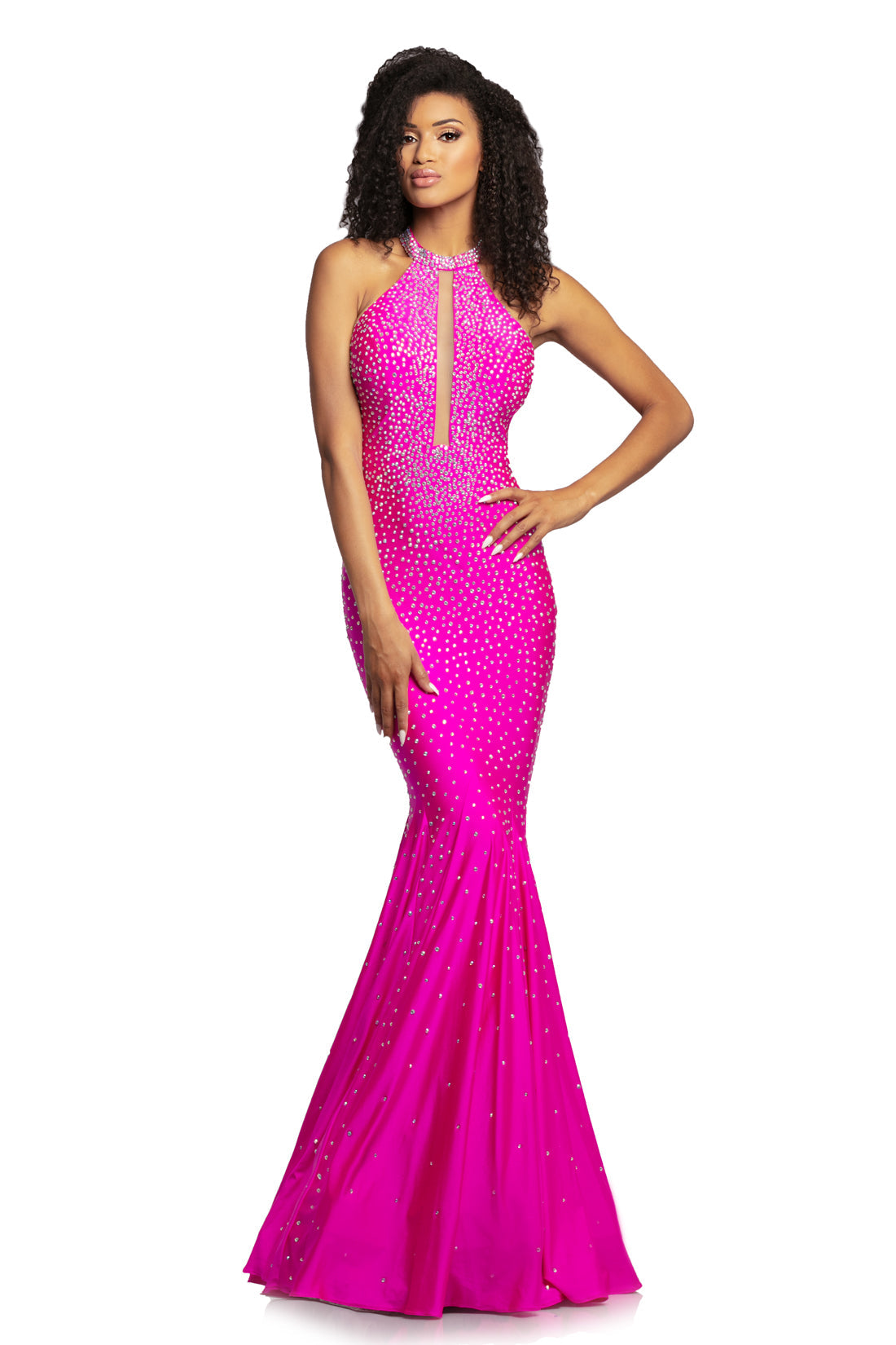 Johnathan Kayne 2037 Prom Dress - 00 / Fuchsia - 1