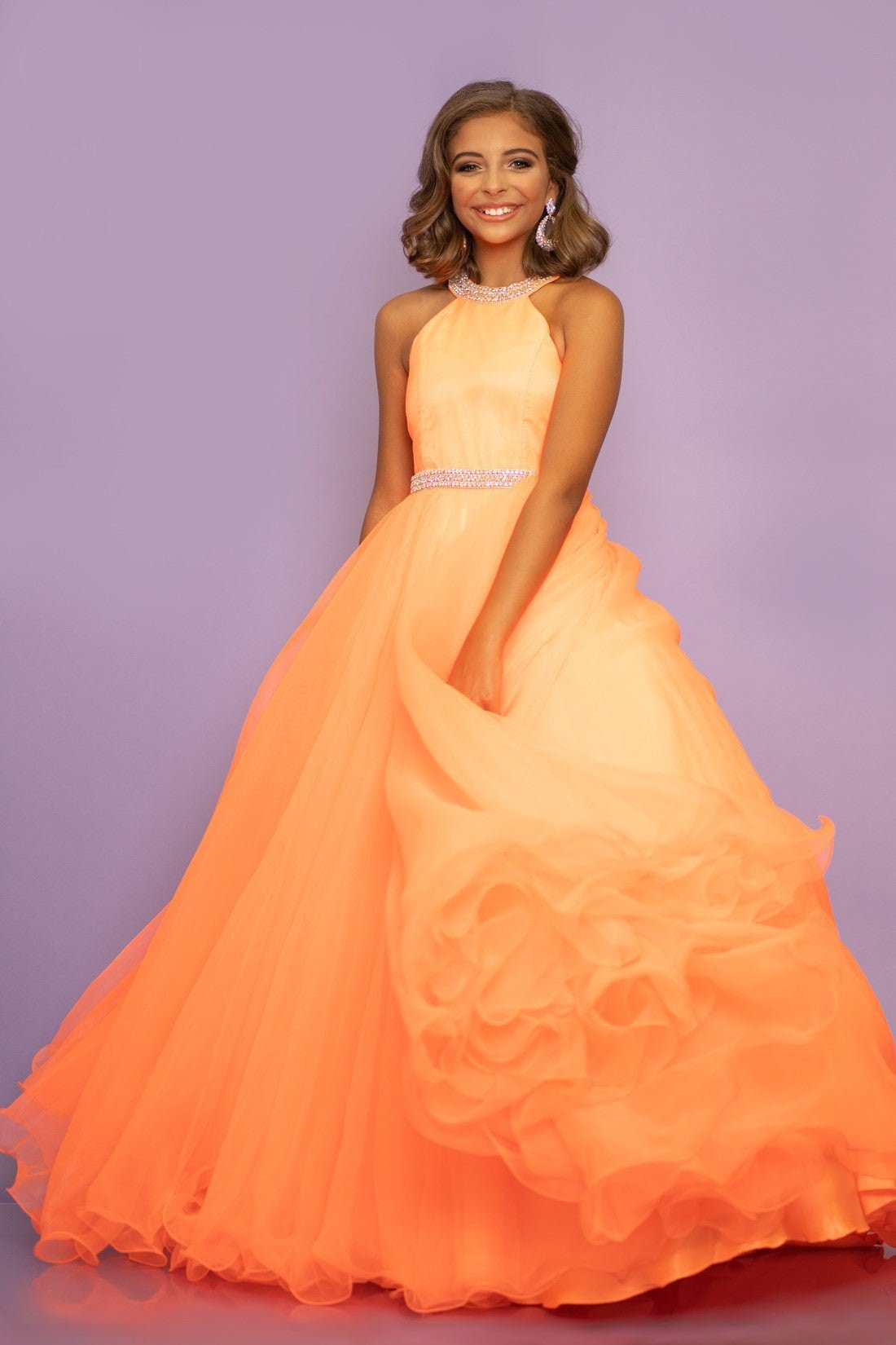 Sugar Kayne C114 Girls Pageant Dress Ball Gown