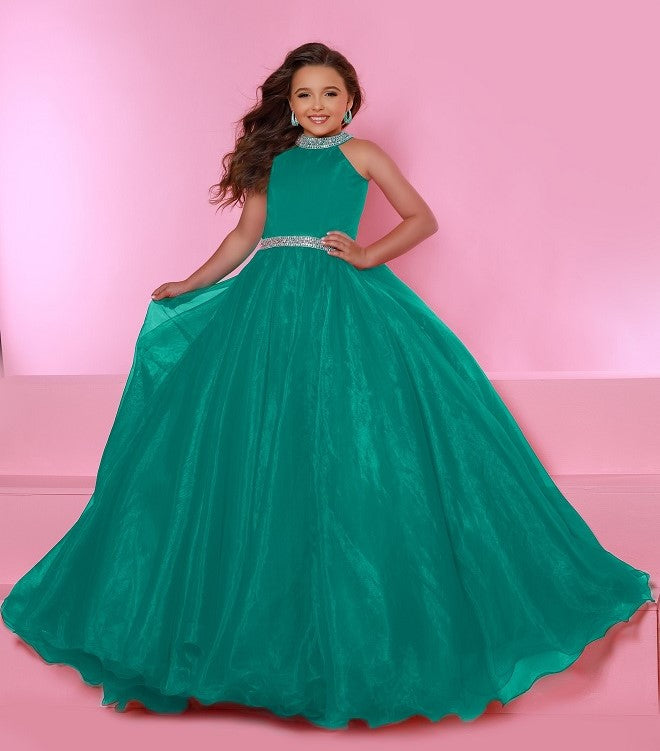 Sugar Kayne C114 Girls Pageant Dress Ball Gown