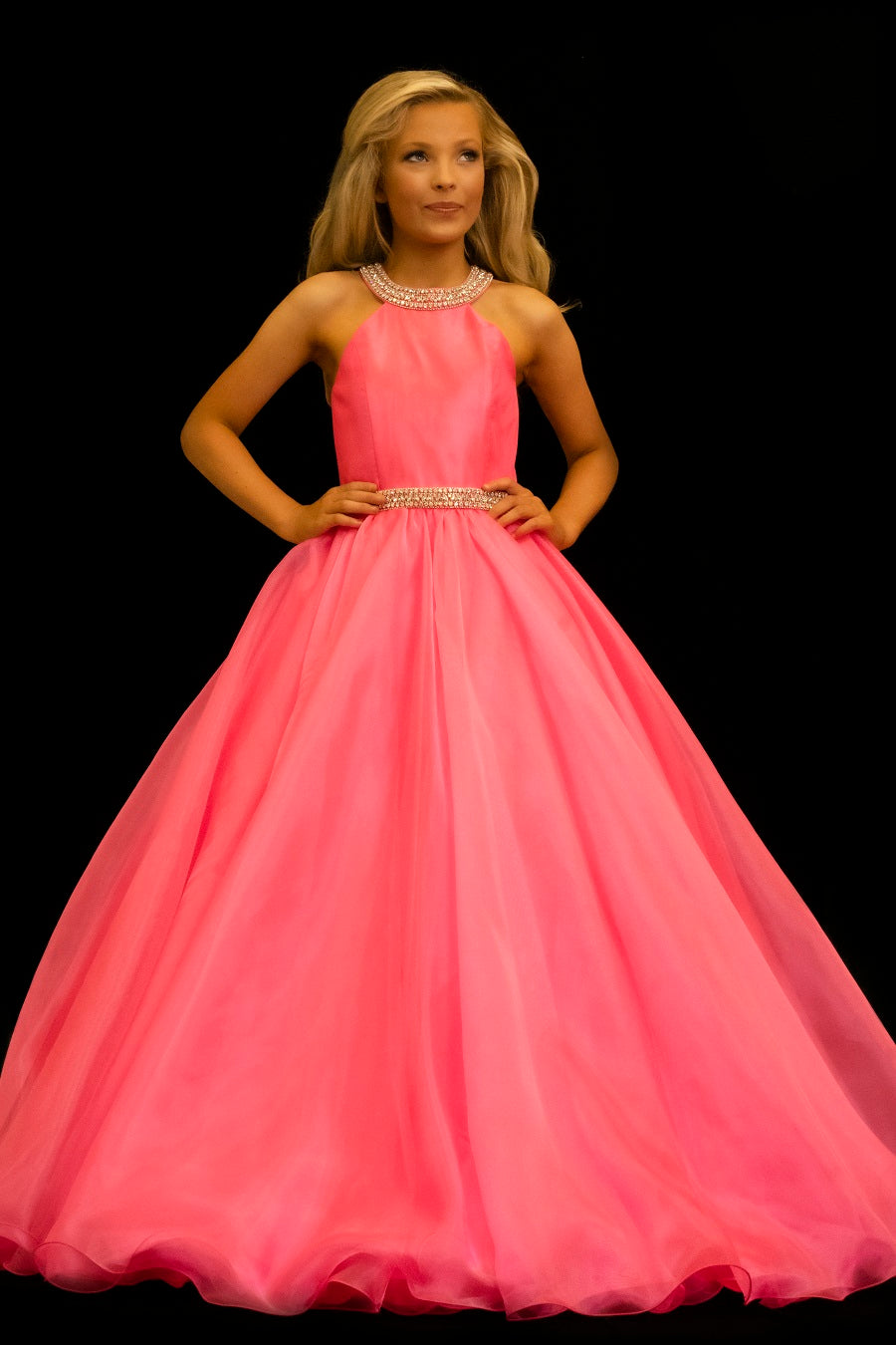 Sugar Kayne C114 Girls Pageant Dress Ball Gown